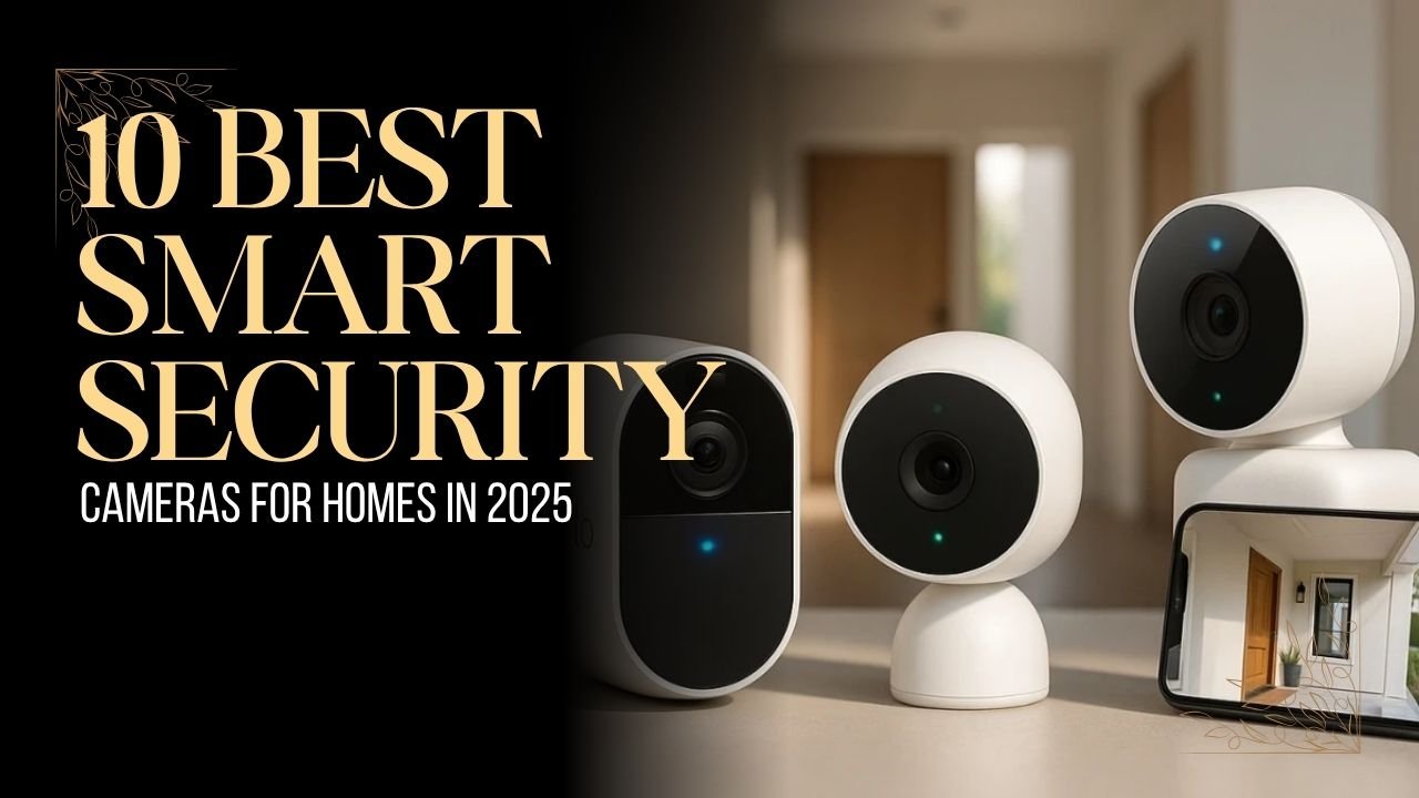 10 Best Smart Security Cameras For Homes In 2025