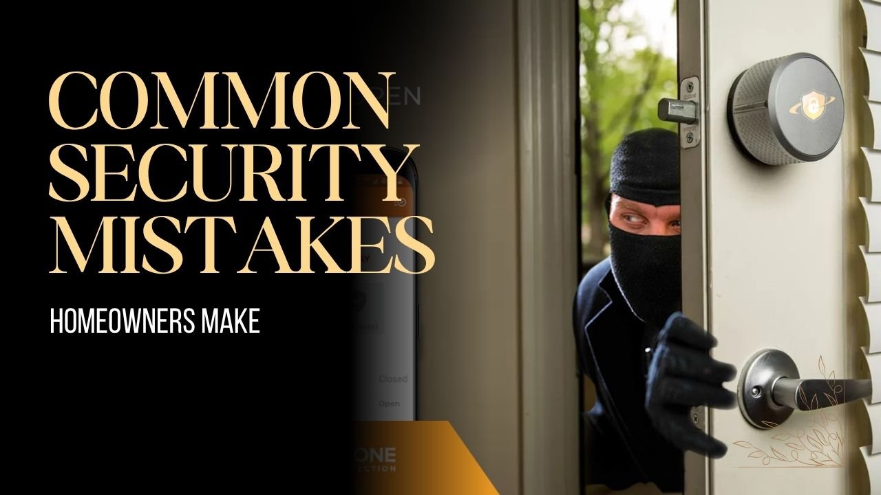 Common Security Mistakes Homeowners Make
