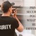 Private Security Vs Police- What’s The Real Difference?